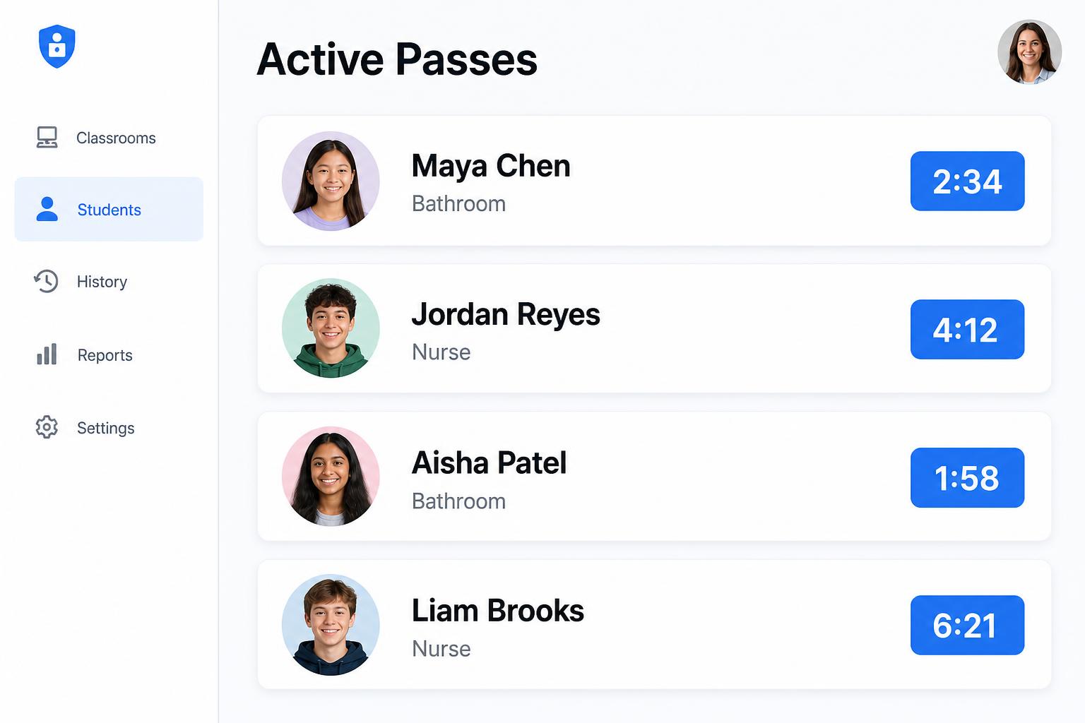 Live active passes